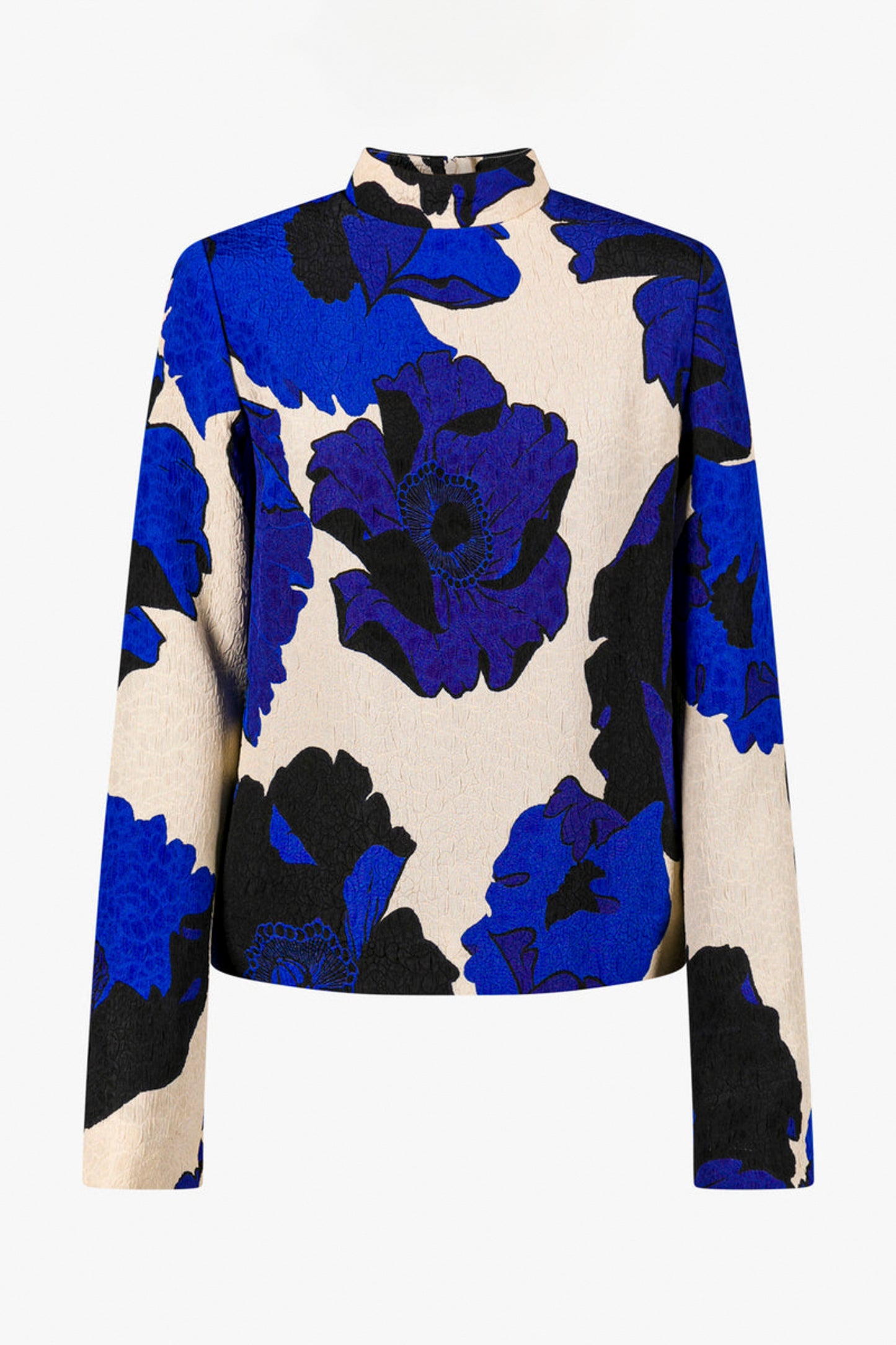 PRINTED BLUE SHIRT