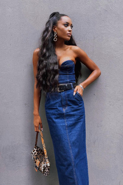 DENIM 04 TOP NAVY