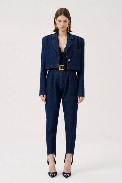 DENIM 11 PANTS NAVY
