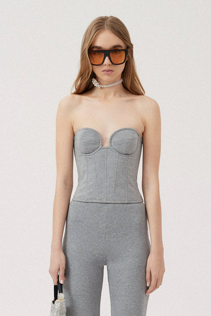 CORSET 01 GRAY
