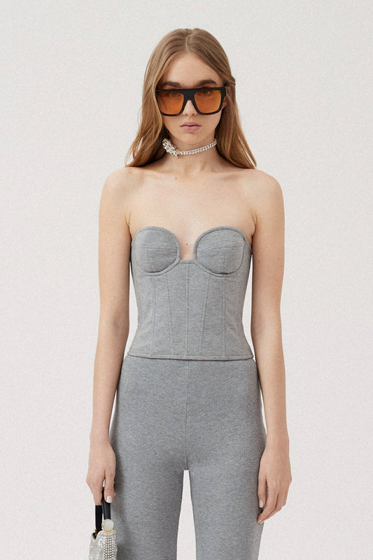 CORSET 01 GRAY
