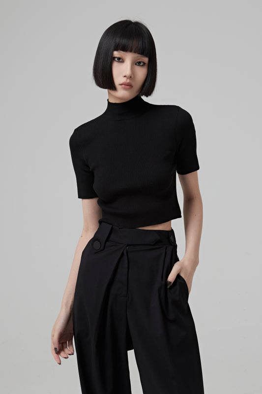 SHORT SLEEVE MOCK NE