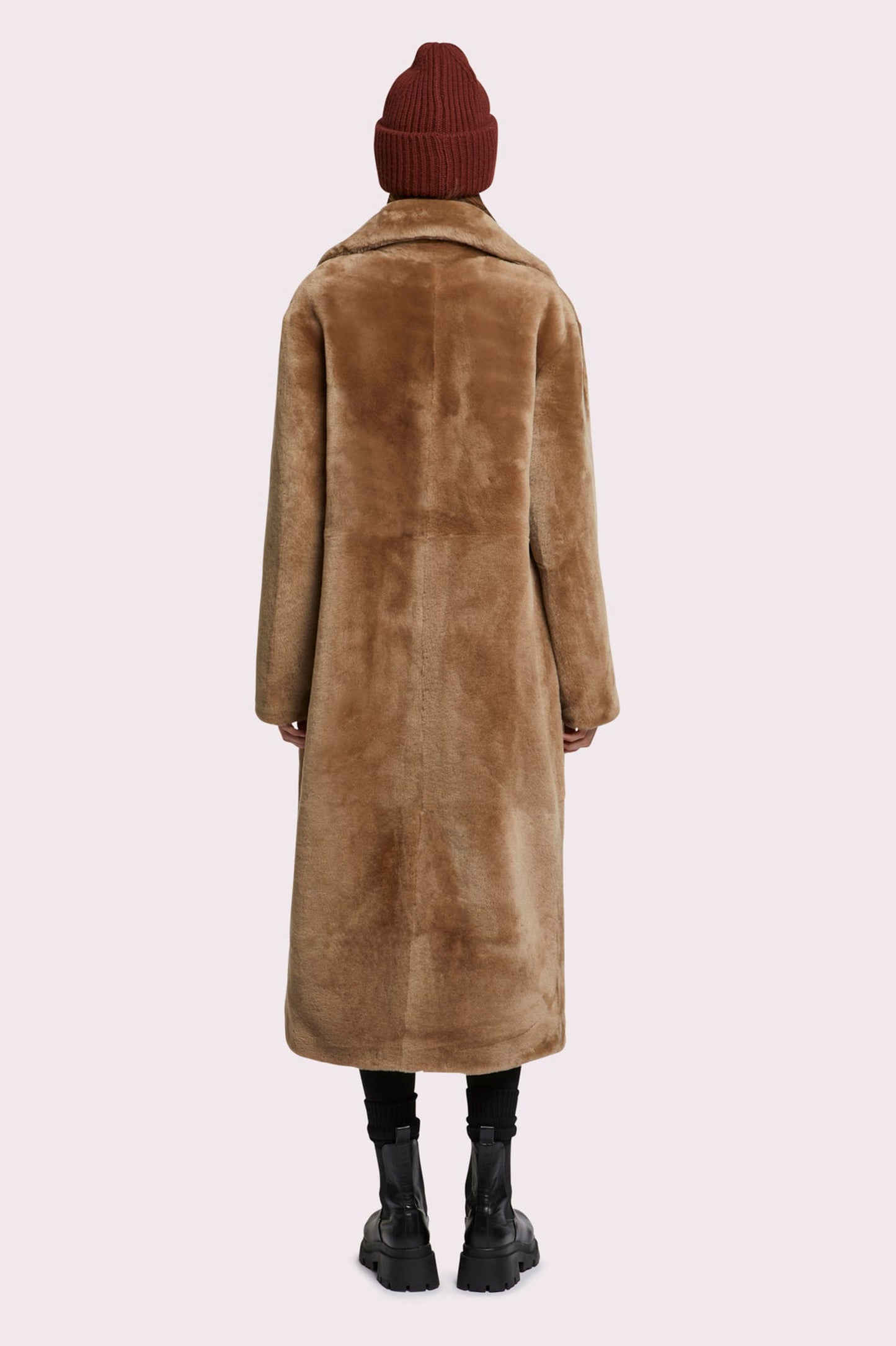 COAT IRONED MERINOS LAMB