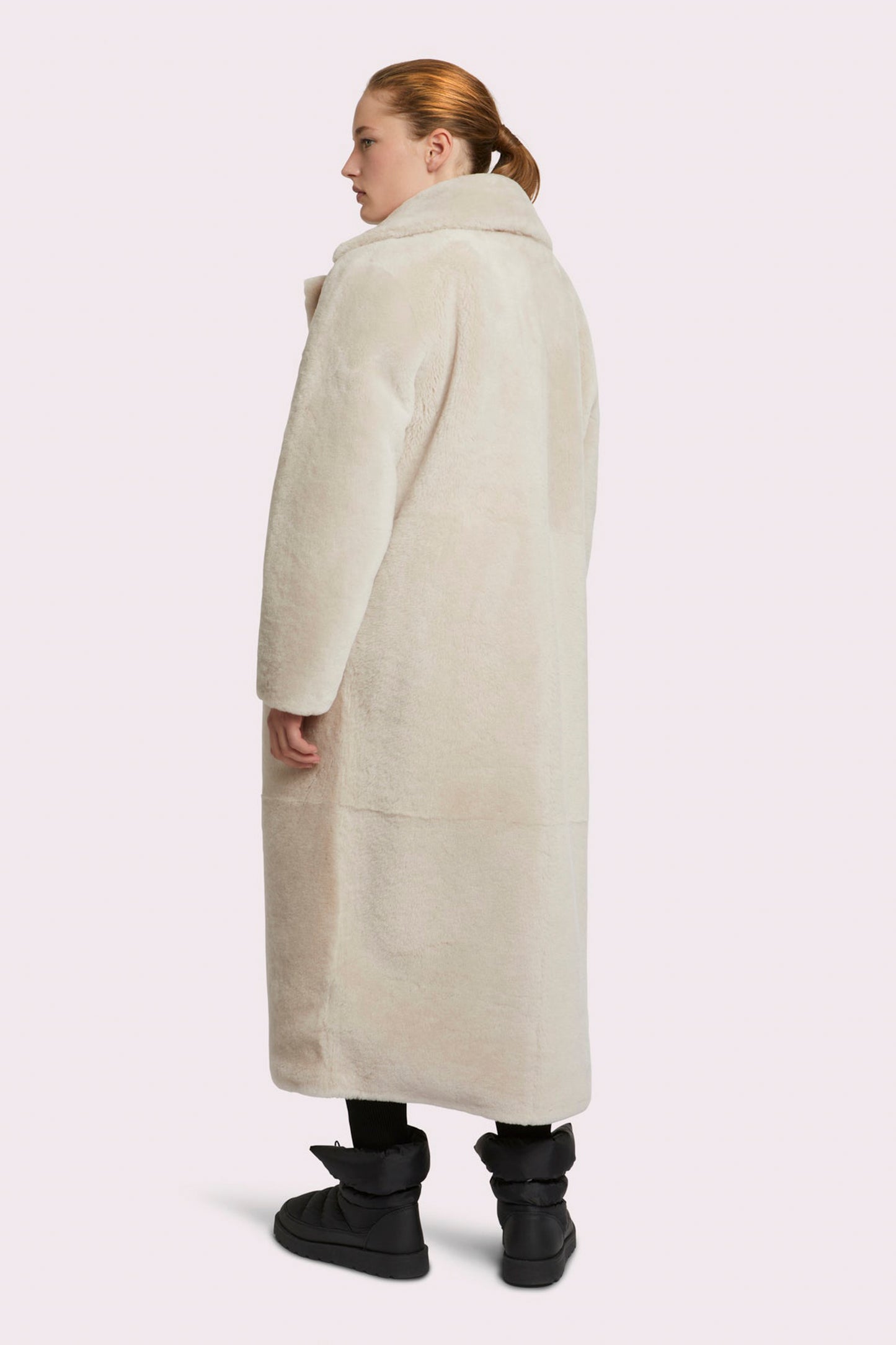 COAT IRONED MERINOS LAMB