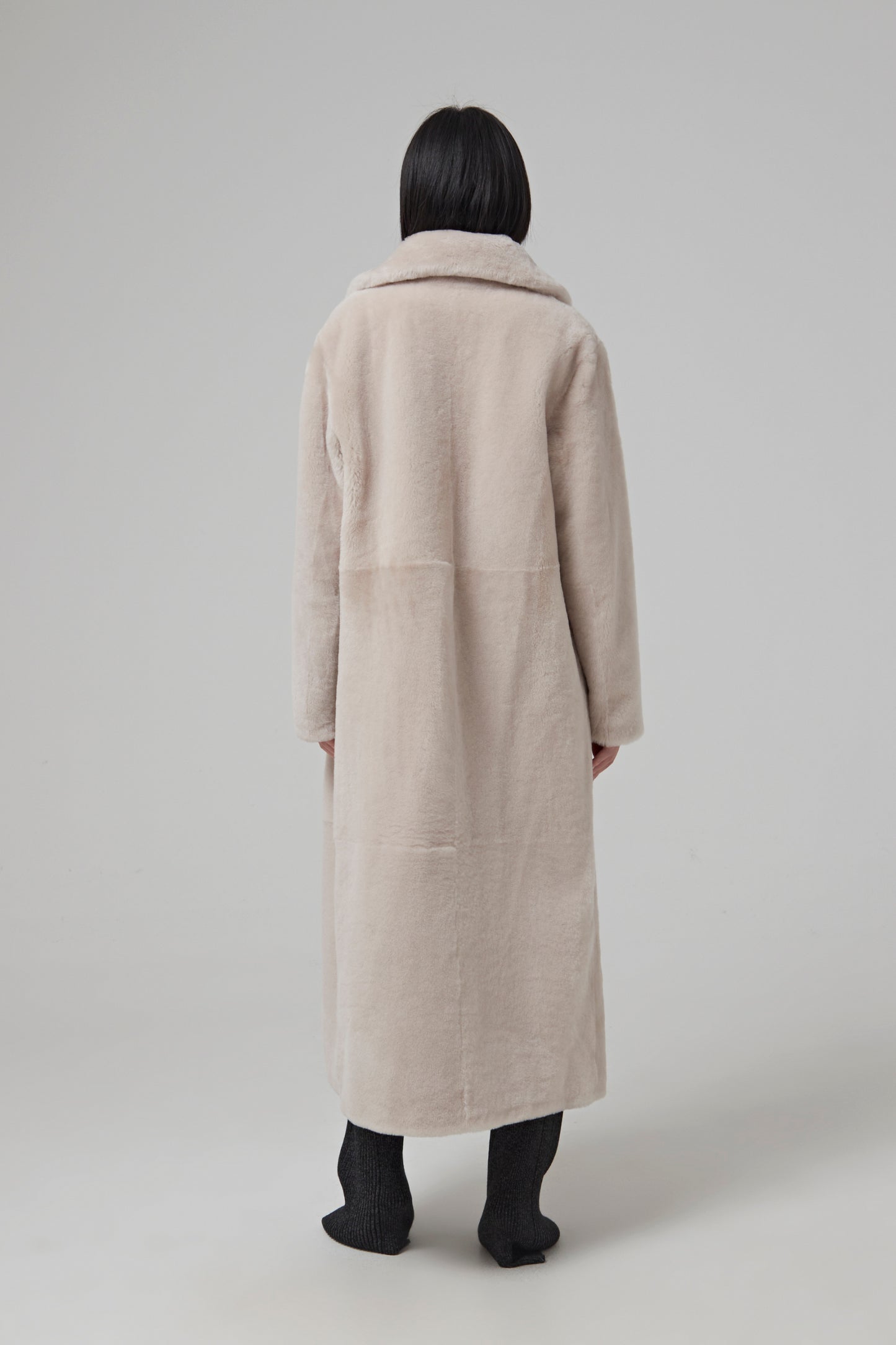 COAT IRONED MERINOS LAMB