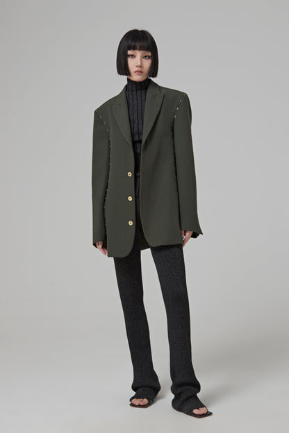 OVERSIZED HOOK & EYEBLAZER