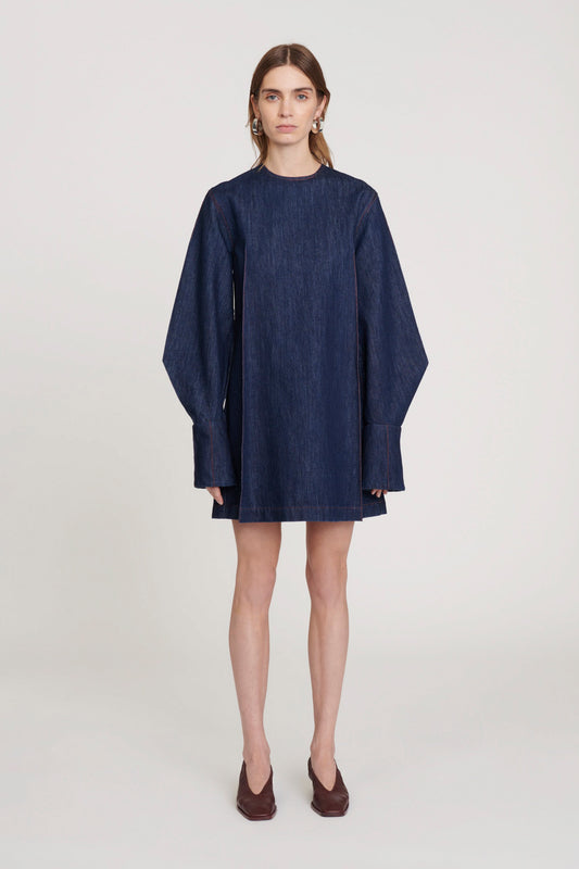 WOMEN WOVEN SHORT DRESS
