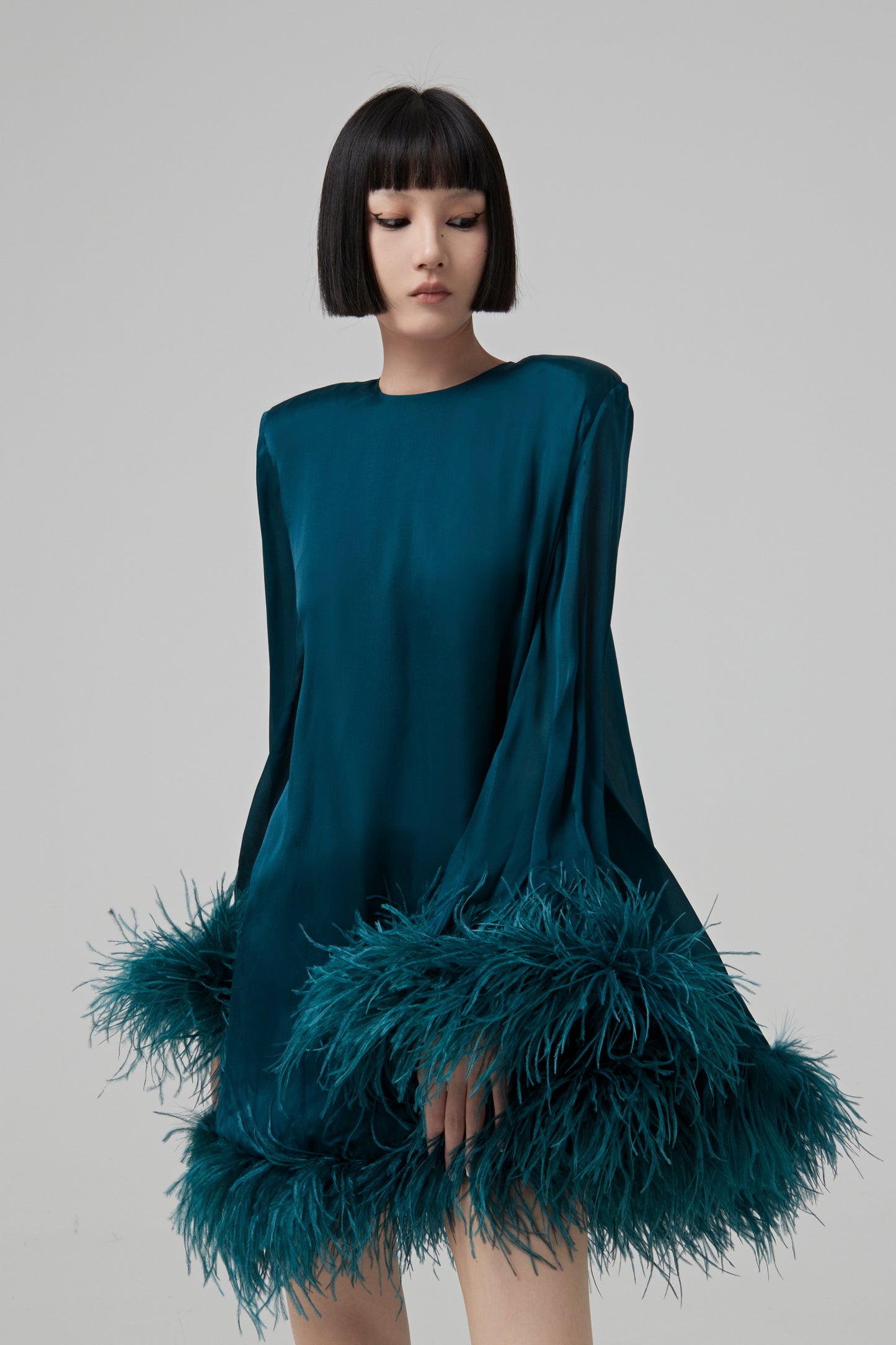 FEATHER DRESS