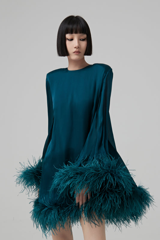 FEATHER DRESS