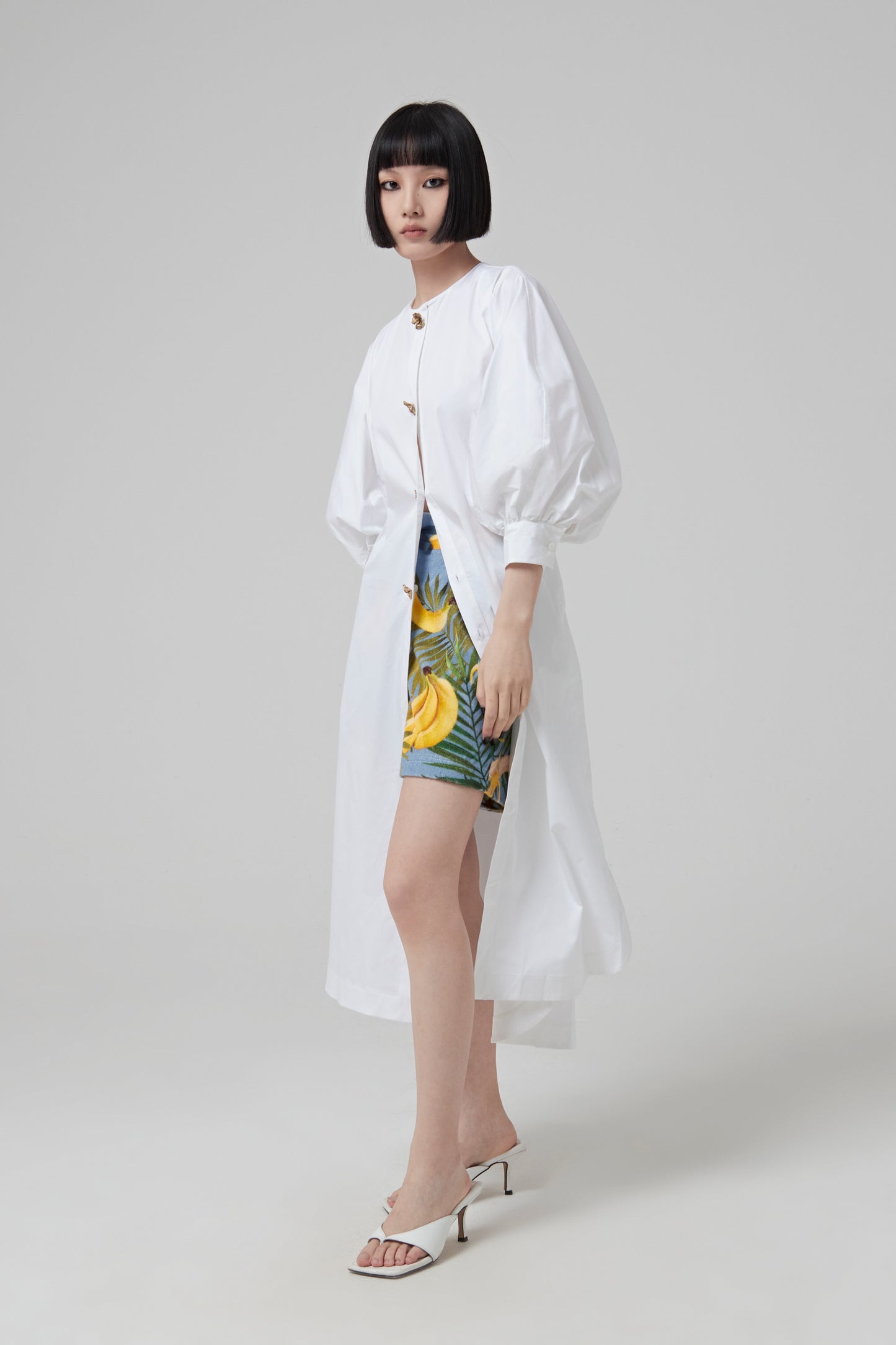 LADIES WOVEN BLOUSE