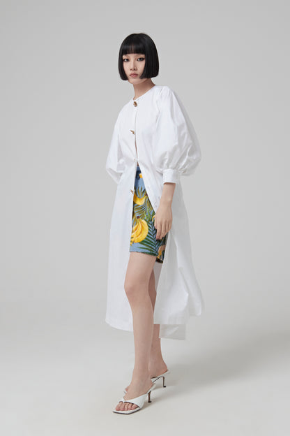 LADIES WOVEN BLOUSE