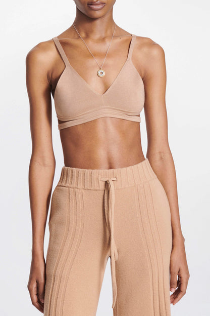 DISTRESSEDCASHMERE PANTS