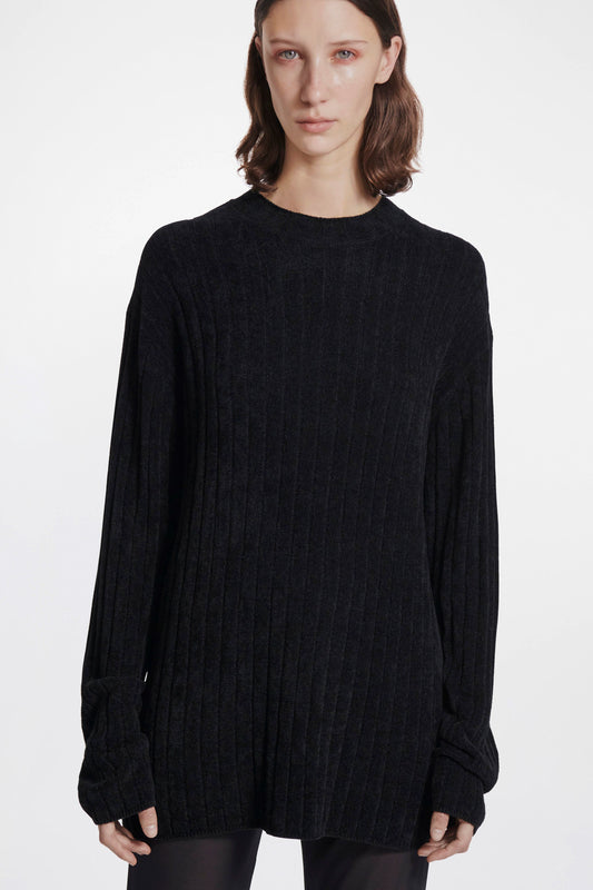 BLUEPRINT RIB SWEATER