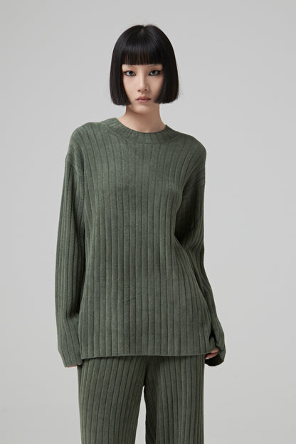 BLUEPRINT RIB SWEATER