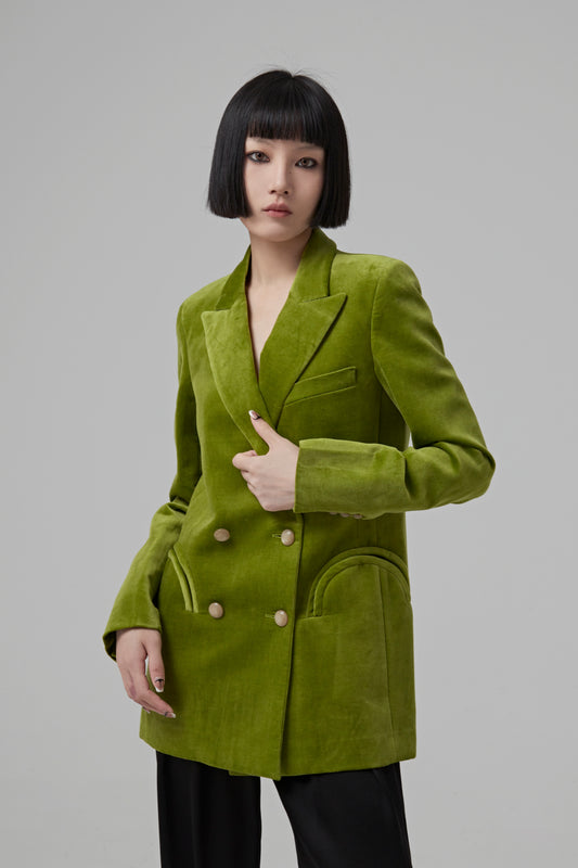 JEALOUSY GREEN EVERYDAY BLAZER