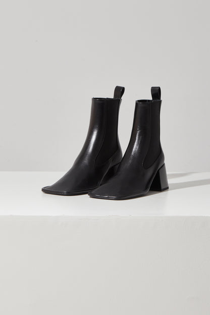 ANKLE BOOT - NIKKI 411 MILITARE+HEEL GIALLO