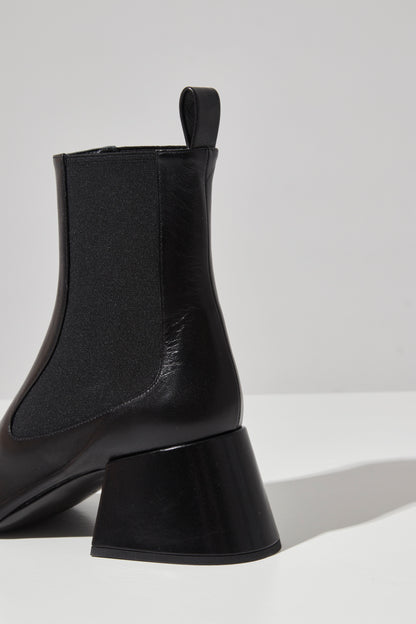 ANKLE BOOT - NIKKI 411 MILITARE+HEEL GIALLO