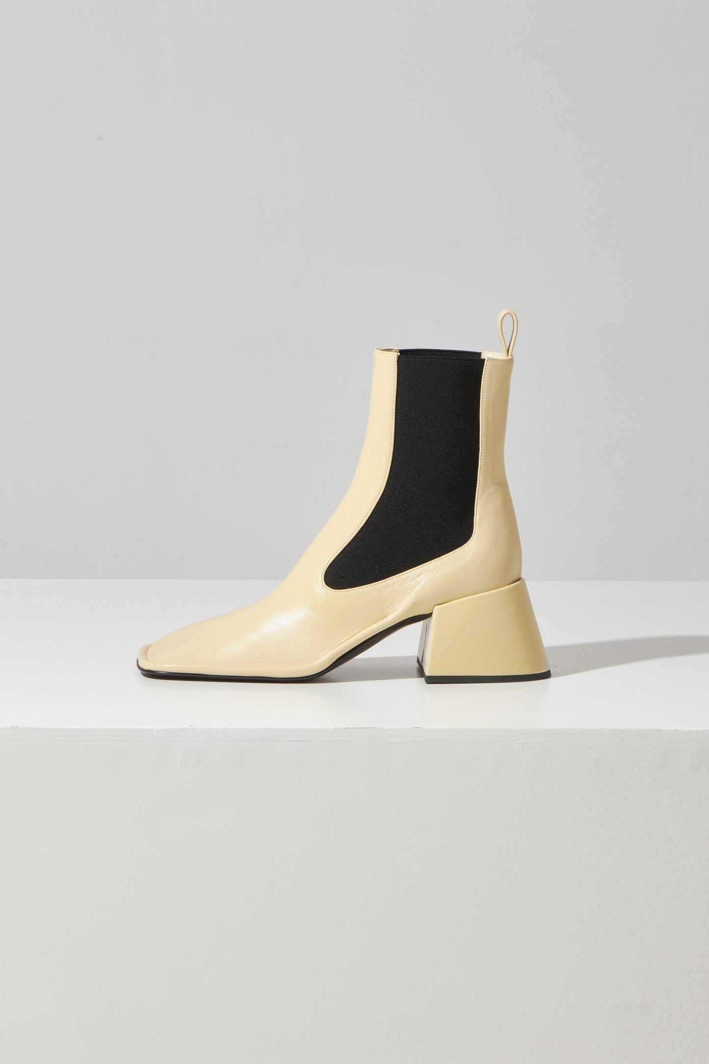 ANKLE BOOT - NIKKI 411 MILITARE+HEEL GIALLO