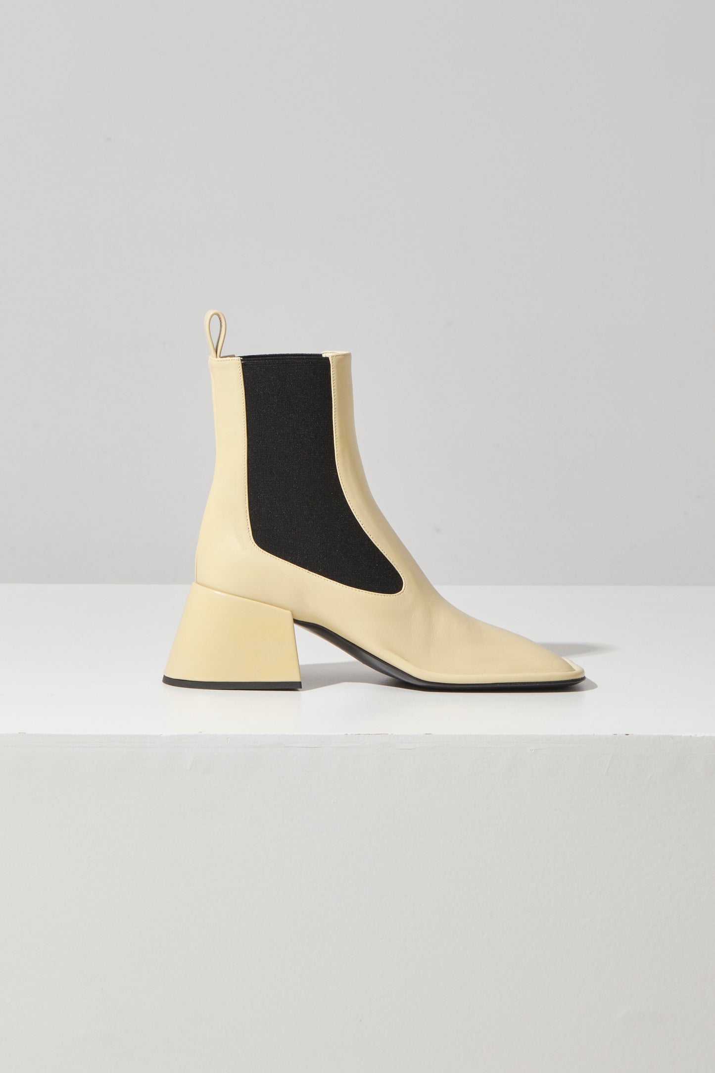 ANKLE BOOT - NIKKI 411 MILITARE+HEEL GIALLO