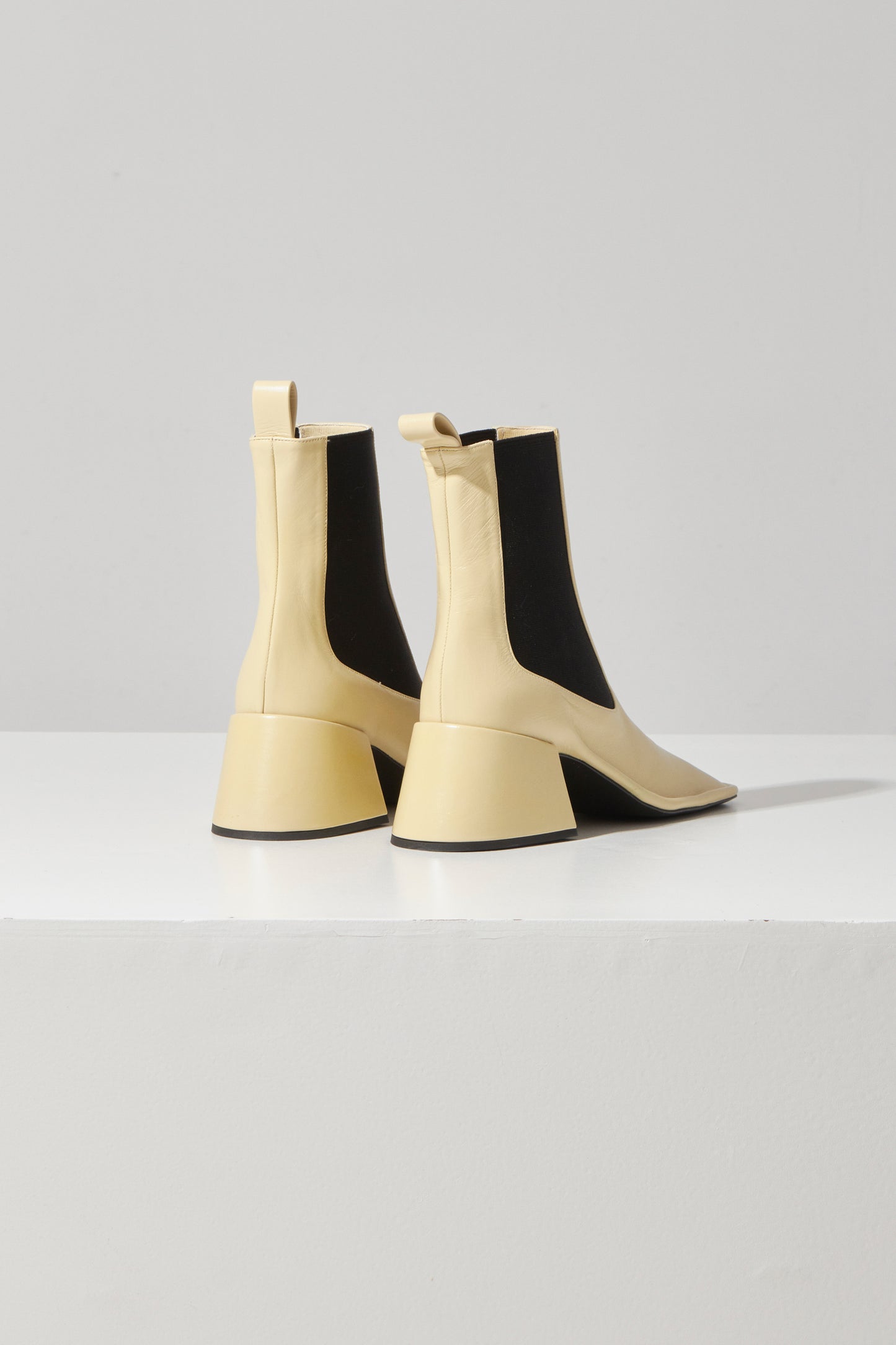 ANKLE BOOT - NIKKI 411 MILITARE+HEEL GIALLO