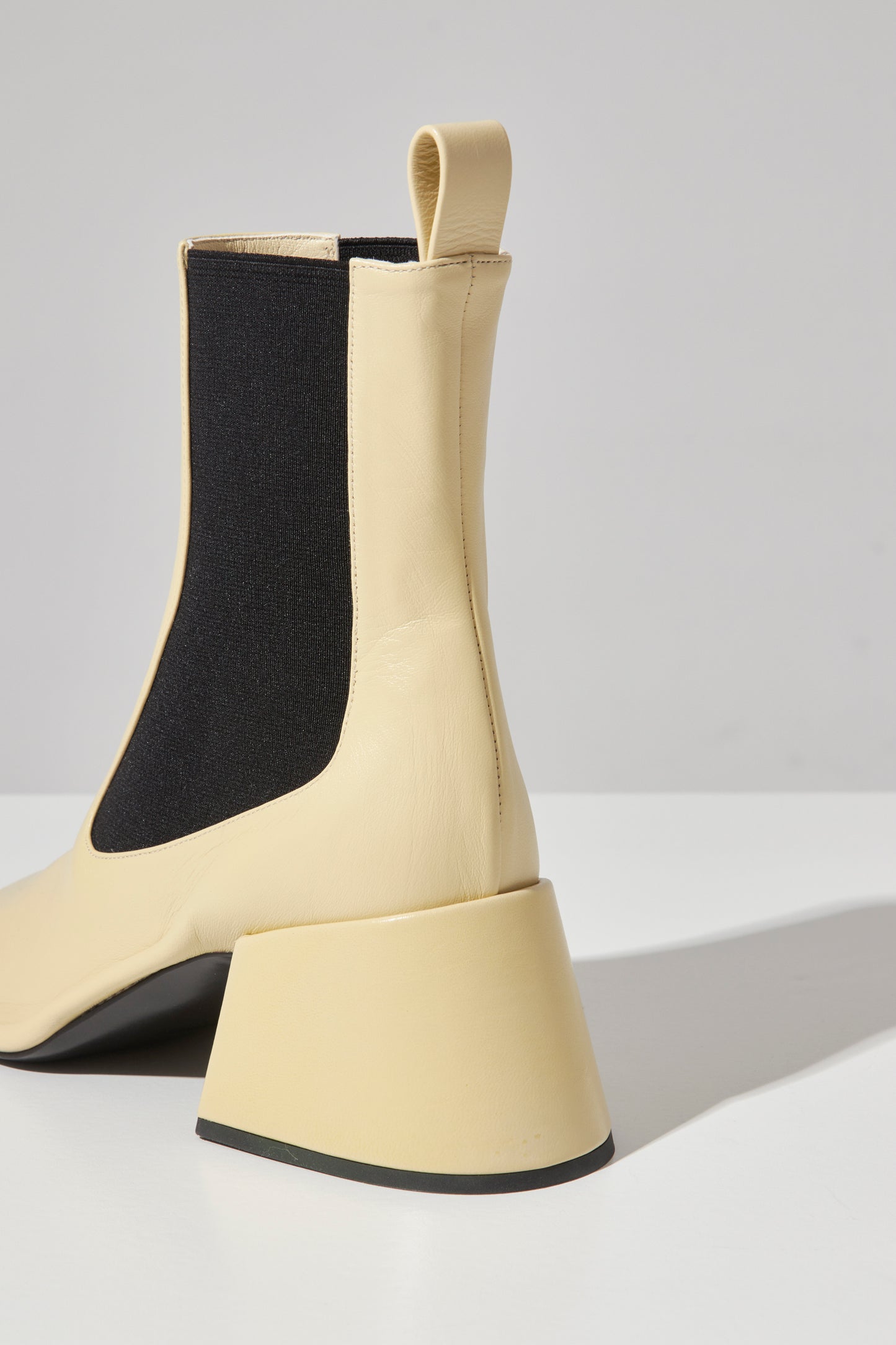 ANKLE BOOT - NIKKI 411 MILITARE+HEEL GIALLO