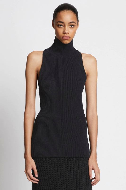 COTTON RIB SLEEVELESS TANK