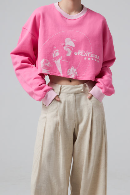 GELATERIA CROP PULLOVER