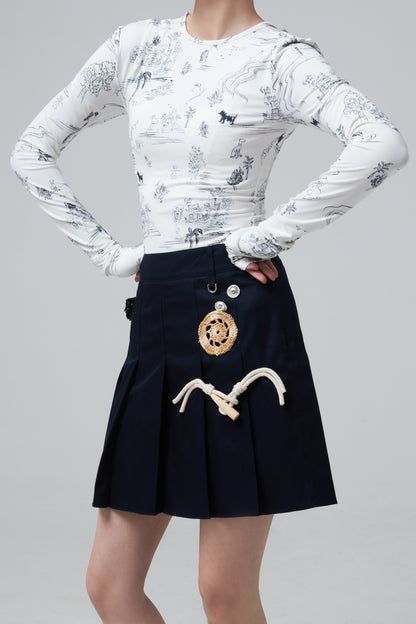 DRAWING JERSEY TOP