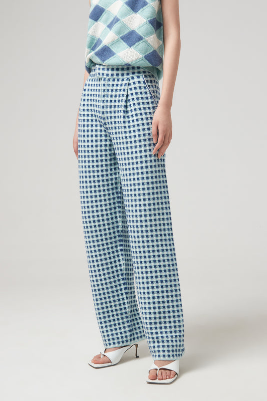 PLAID PANTS