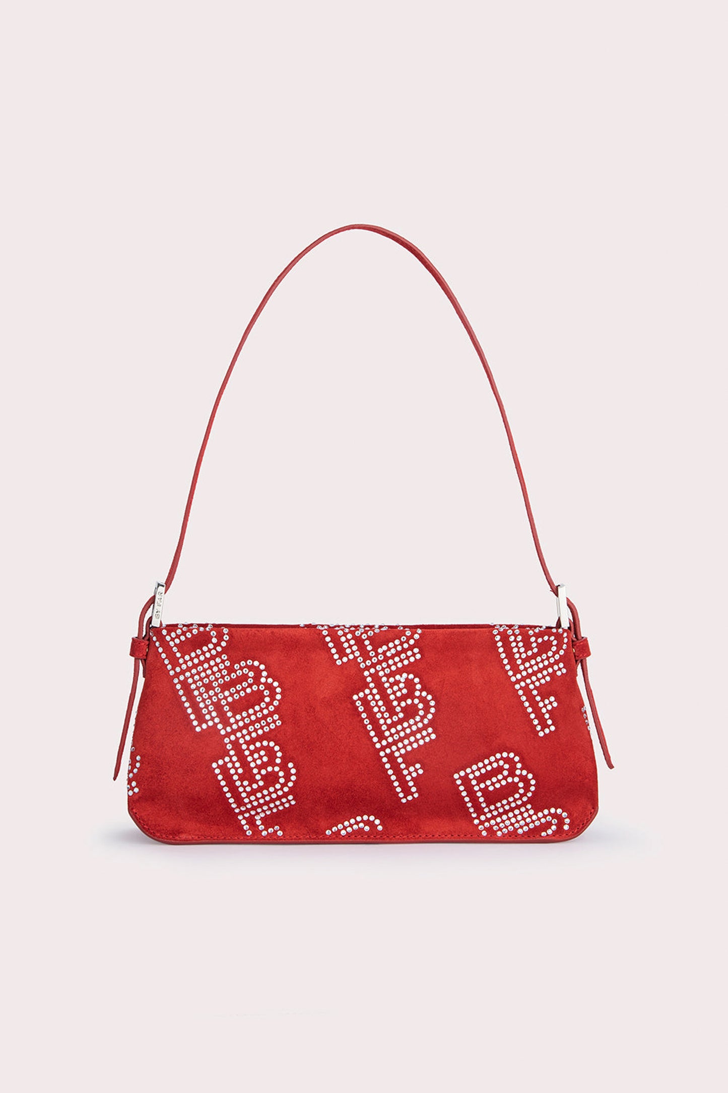 DULCE POMODORO SUEDE AND CRYSTALS