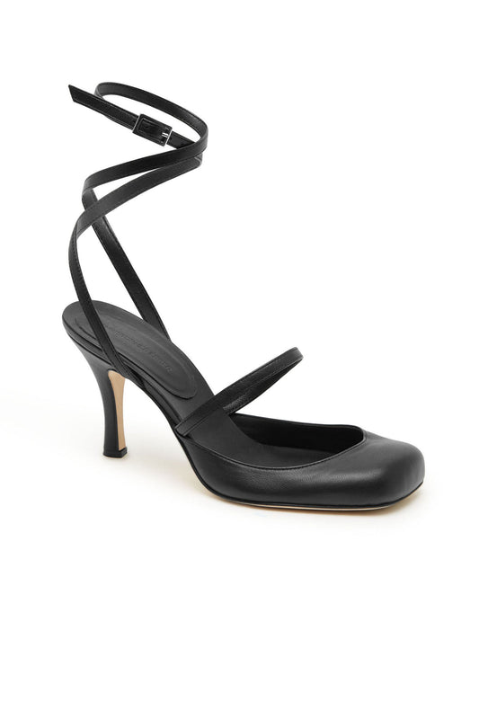 ARCED SPIRAL MARY JANE HEEL