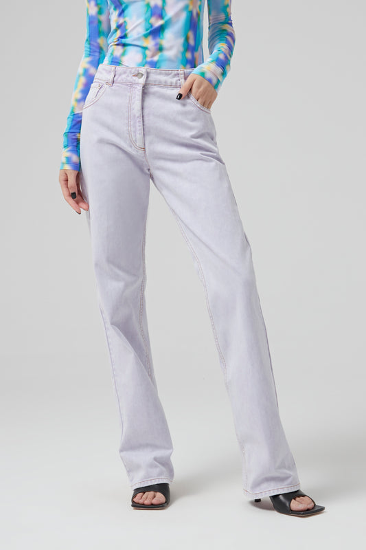 STRAIGHT WIDE LEG TROUSERS