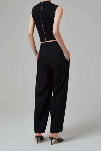 FIN RIB CORSET TANK
