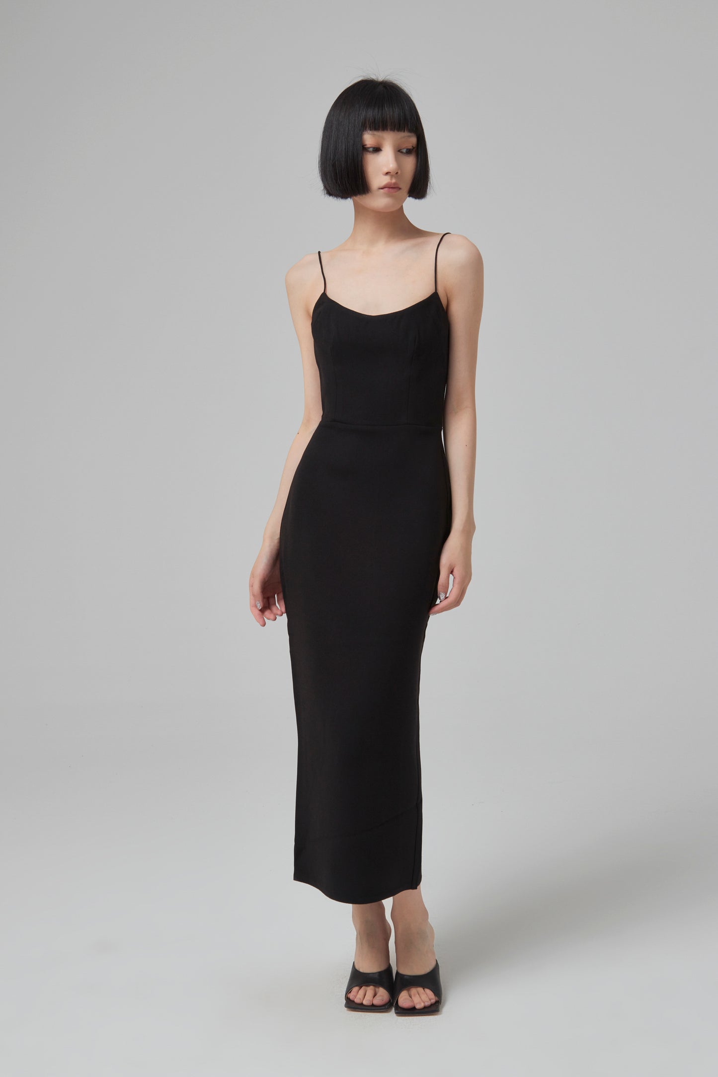 ZANE- STRETCH CREPE SINGLET D
