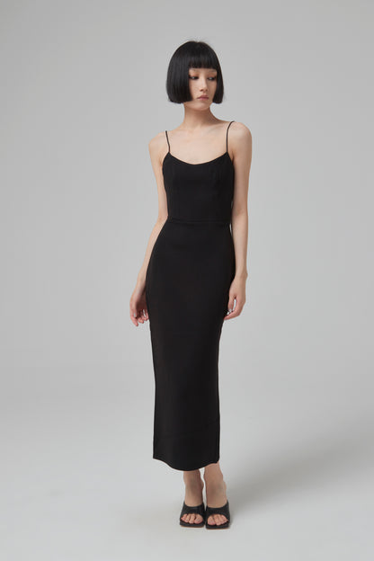 ZANE- STRETCH CREPE SINGLET D