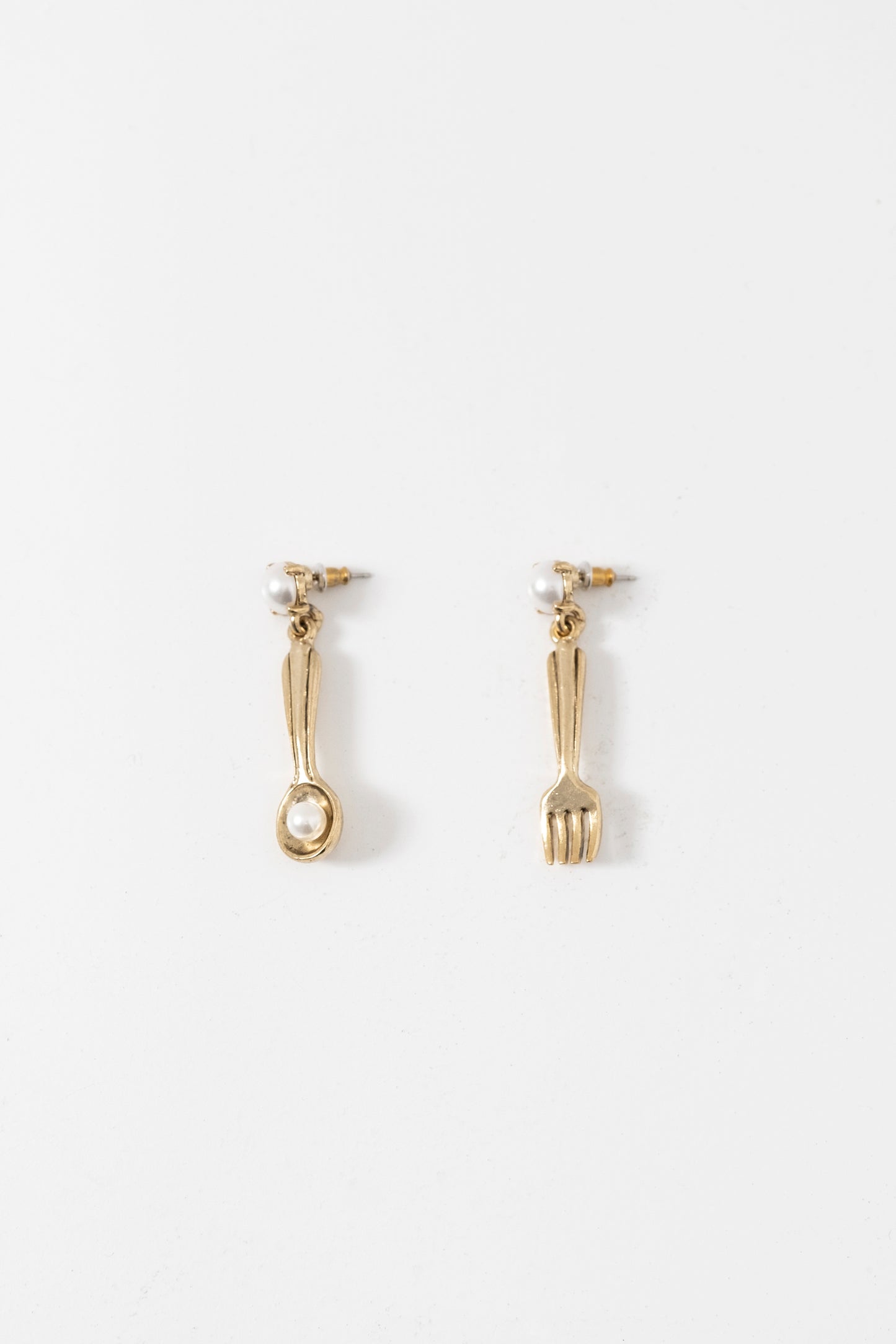 SPOON AND FORK EARRING