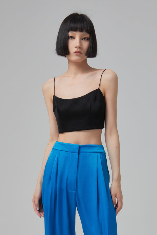 KEENE- SATIN CREPE SINGLET CRO