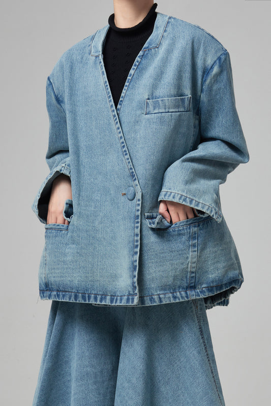 OVERSIZED DENIM JACKET