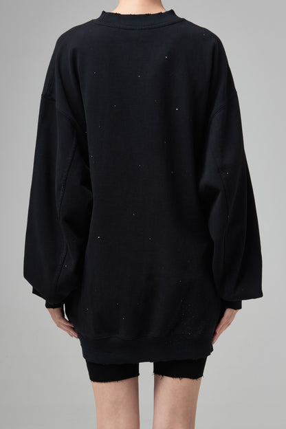 VINTAGE PAINTING WASHED SWEATSHIRT