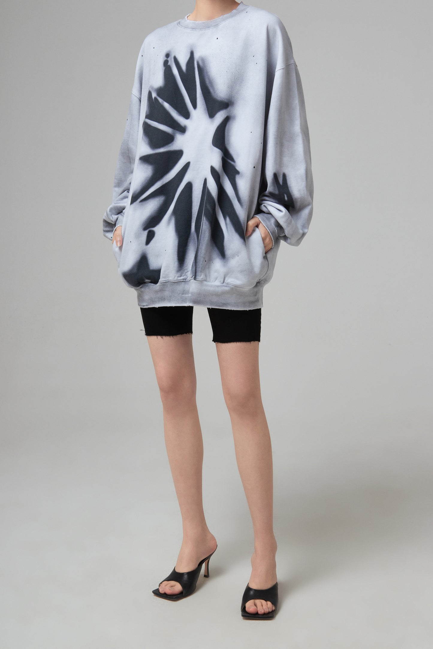 VINTAGE PAINTING WASHED SWEATSHIRT
