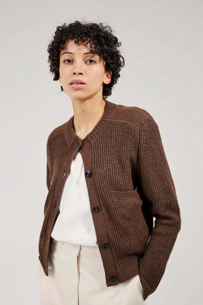 CROPPED MILITARY CARDIGAN