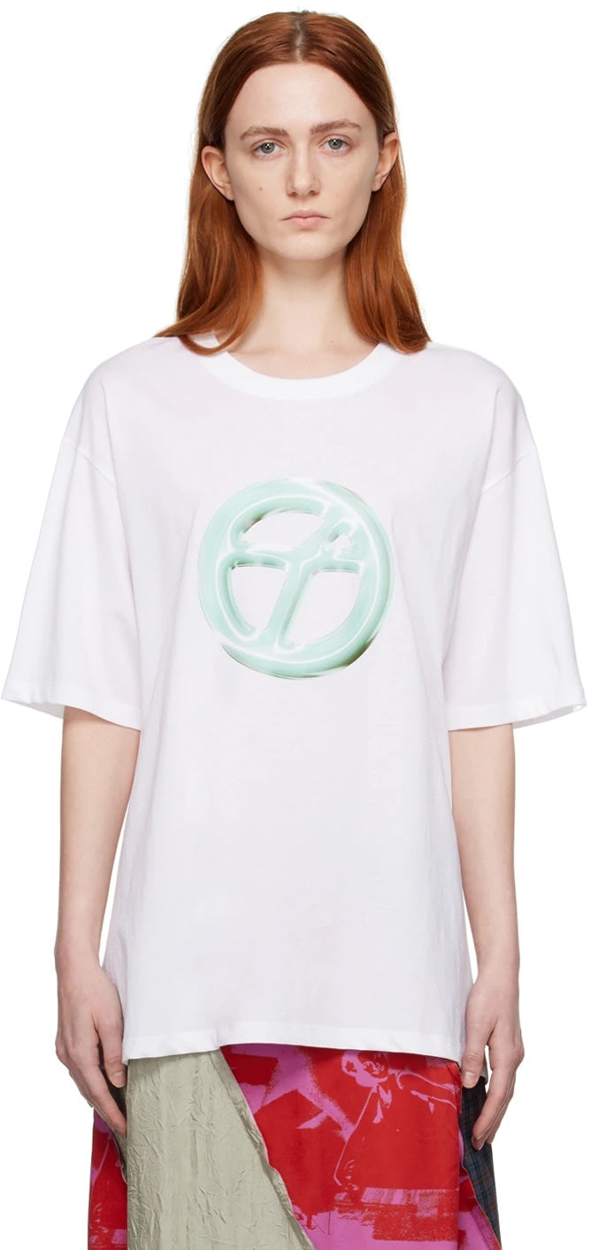 BACK SLIT SYMBOL TEE