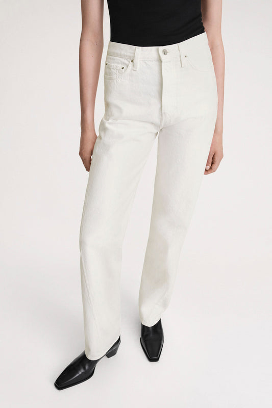 Twisted Seam Denim Full Length