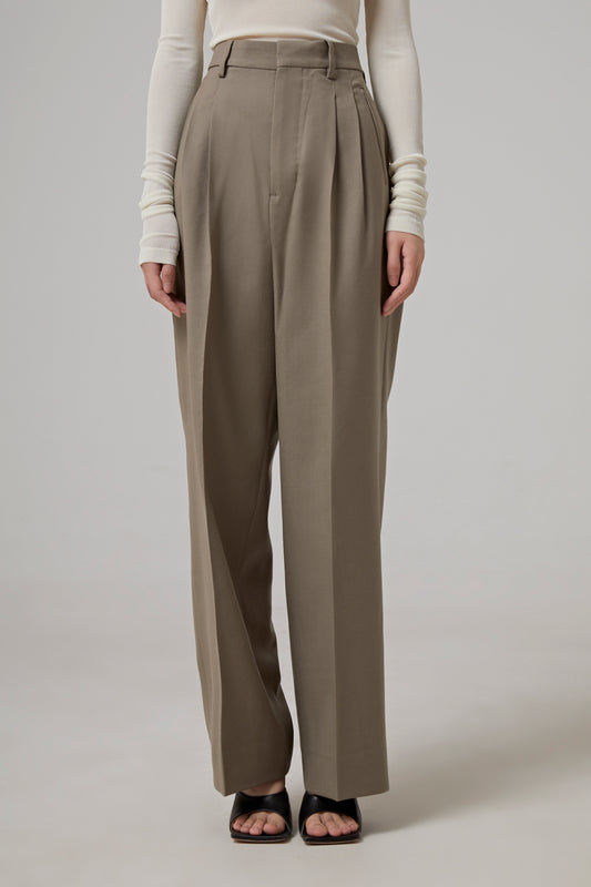 STRAIGHT FIT TROUSERS