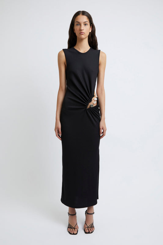 FOLIA FLOAT BUCKLE TANK DRESS