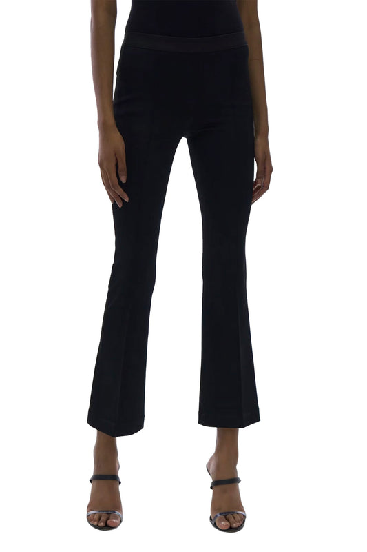cropped flare rib le