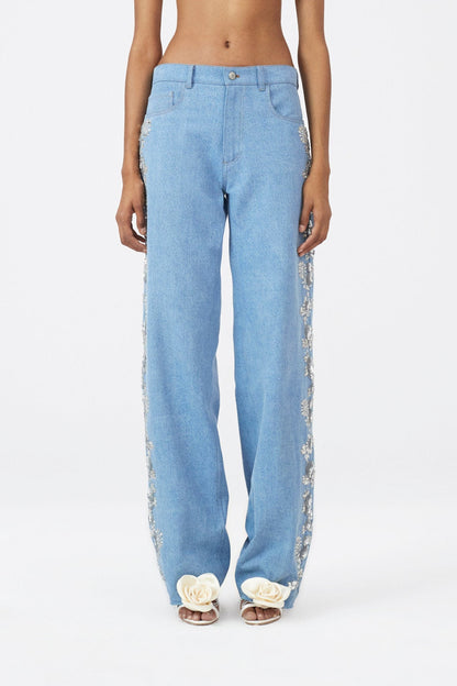 DENIM 12 PANTS BLUE