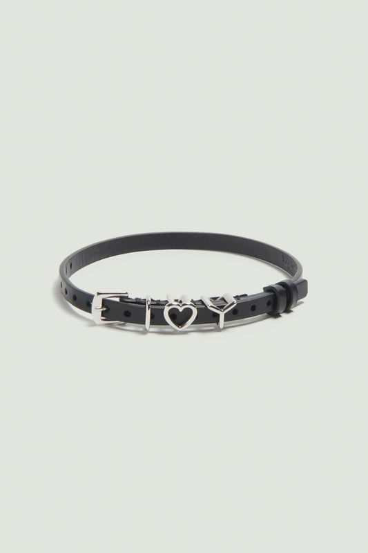 Y HEART BELT CHOKER 10MM