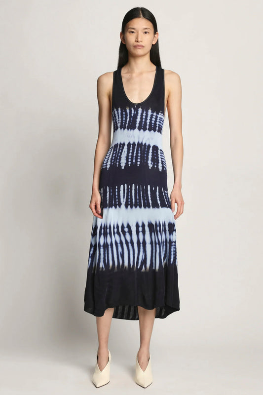 Viscose Knit Tie Dye Dress