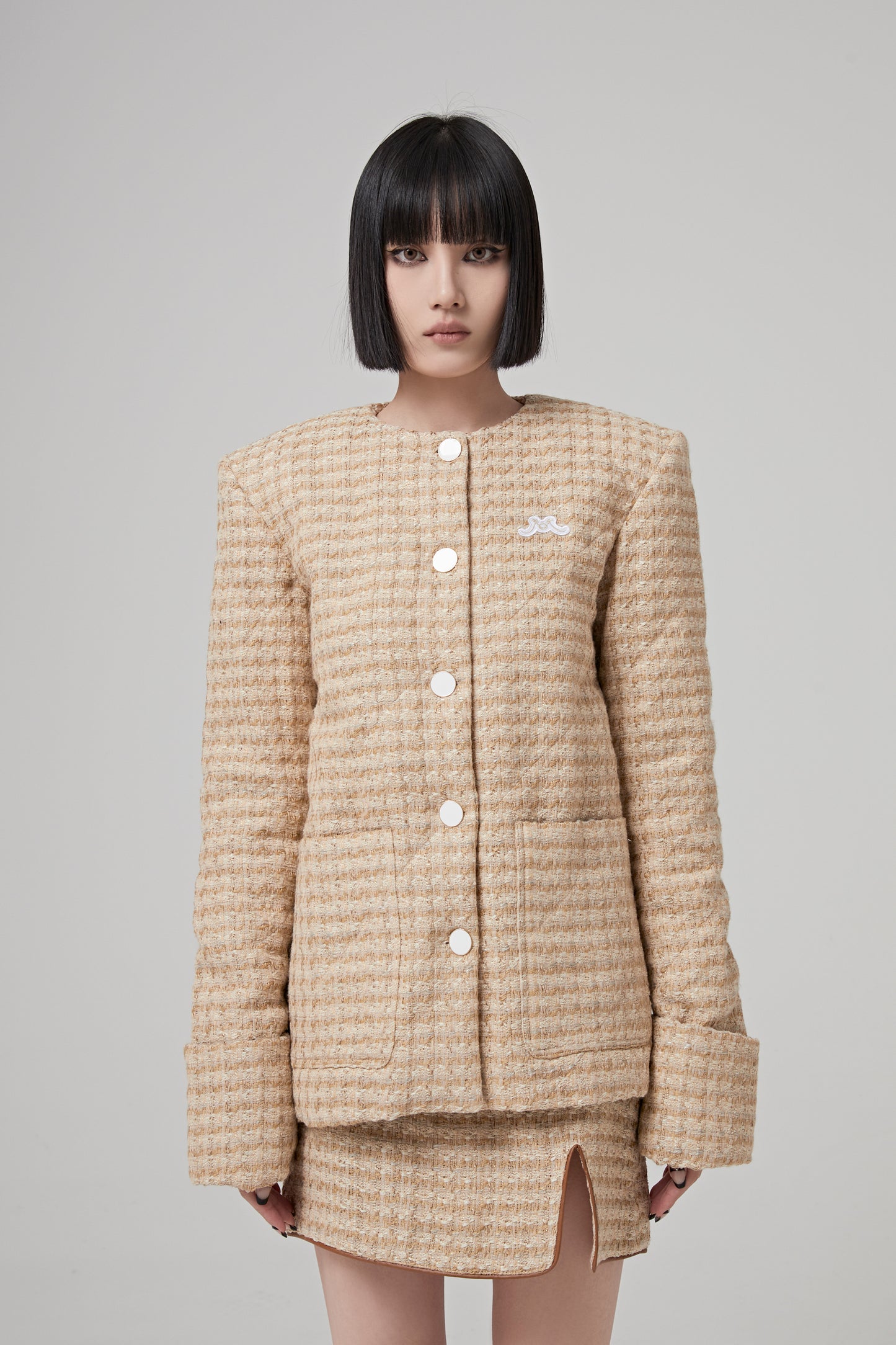 Cotton and Linen Blend Jacket